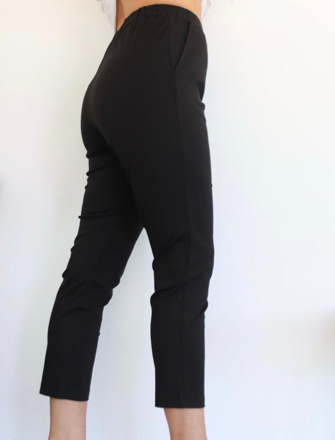 Niccolei Vajaamittaiset Jerseyhousut Black