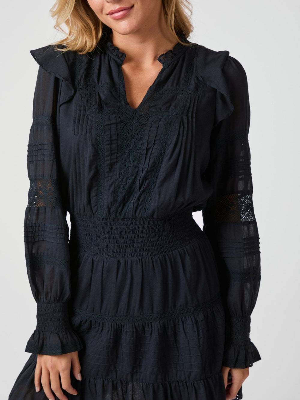 Aran S Voile Mekko Navy - Neo Noir - My Milou