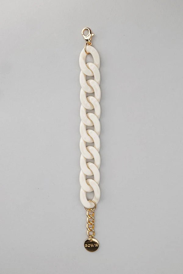 Chain Bracelet White - BOW19 - My Milou