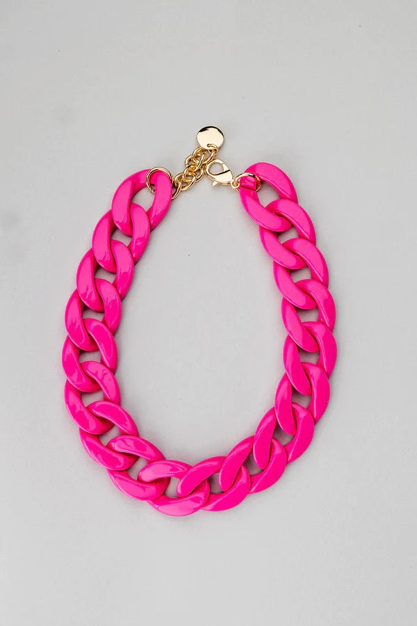 Chain Necklace Strong Pink - BOW19 - My Milou