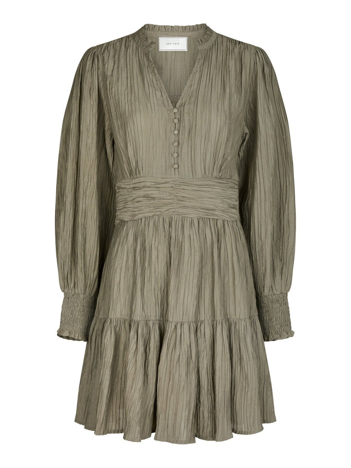 Malti Crepe Mekko Smoke Green - Neo Noir - My Milou