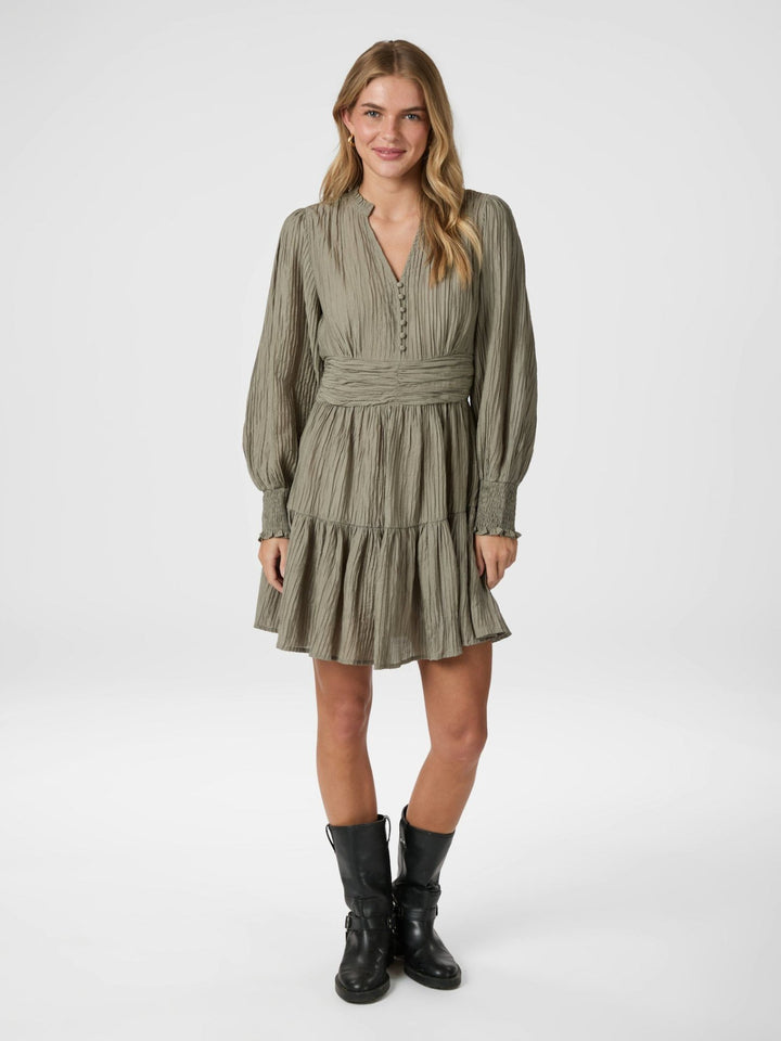 Malti Crepe Mekko Smoke Green - Neo Noir - My Milou