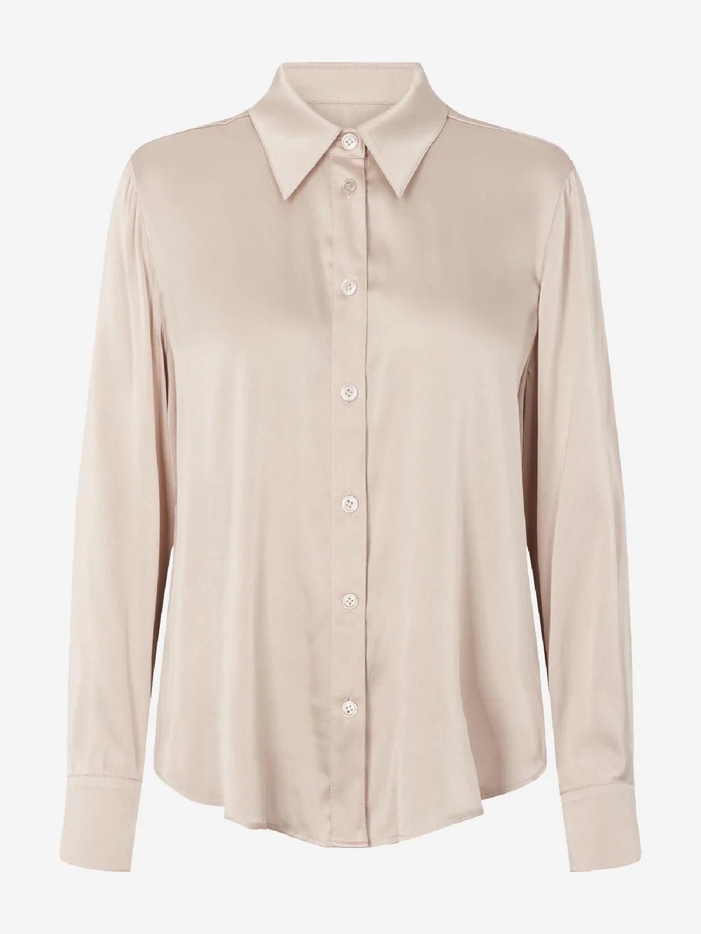 Matt Latia Silkkipusero Champagne Beige - Sand Copenhagen - My Milou
