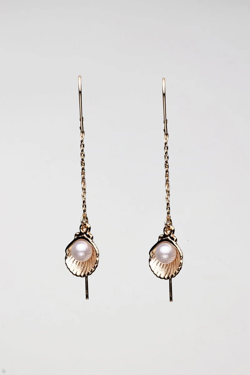 Shell Thin Korvakorut W Pearls - BOW19 - My Milou