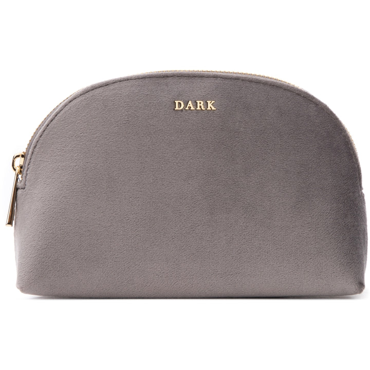DARK Department Samettinen Meikkipussi Small Taupe