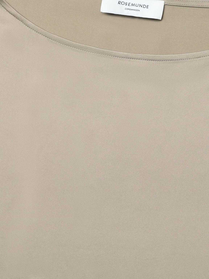 RWPatricia Silk SS Lace Boatneck Pusero Mocha Meringue