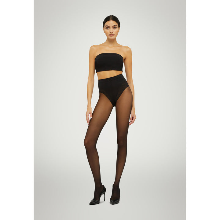Tummy 20 Control Top Sukkahousut Black