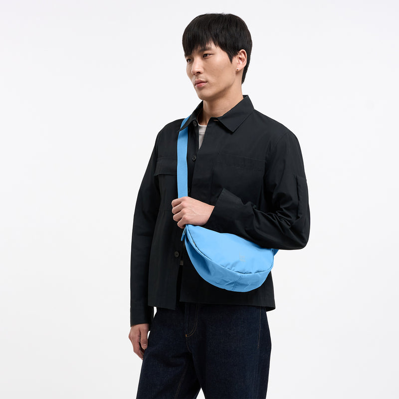 Moon Bag Small Monochrome Aqua
