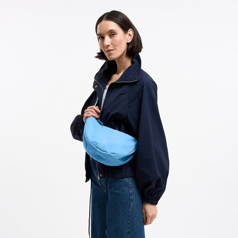 Moon Bag Small Monochrome Aqua