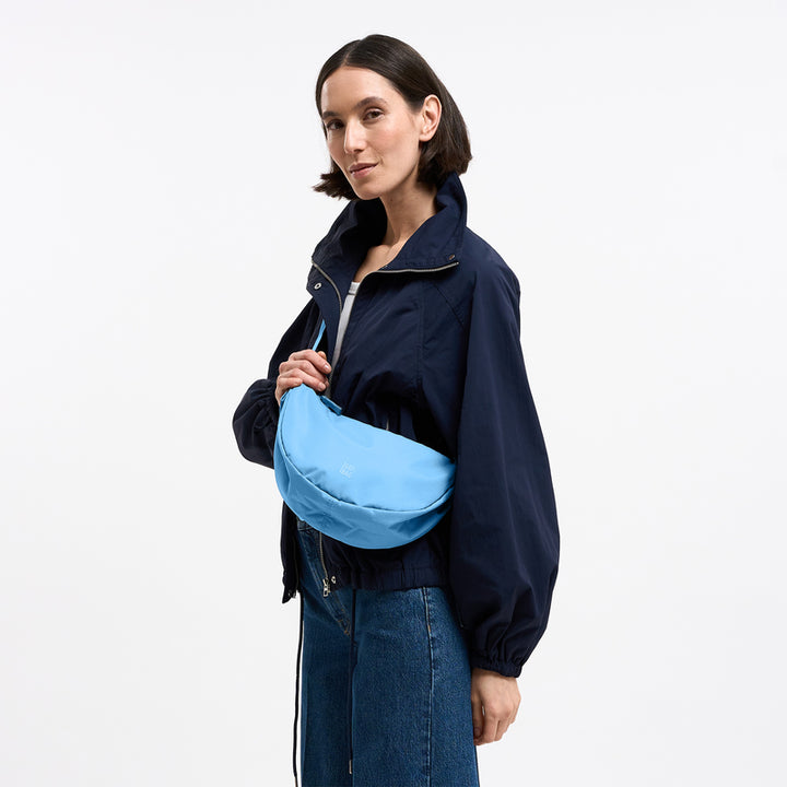 Moon Bag Small Monochrome Aqua