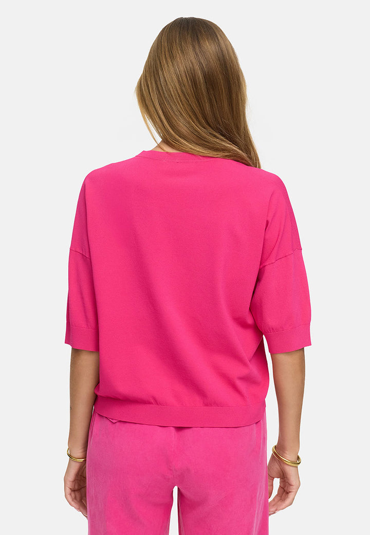 Bloom Pink Neulepusero