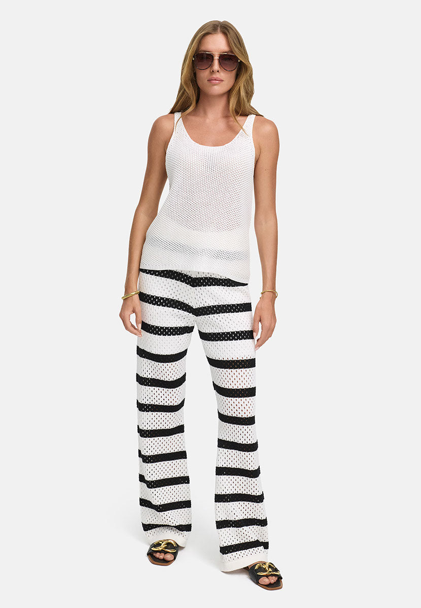 Riviera Knit Toppi White