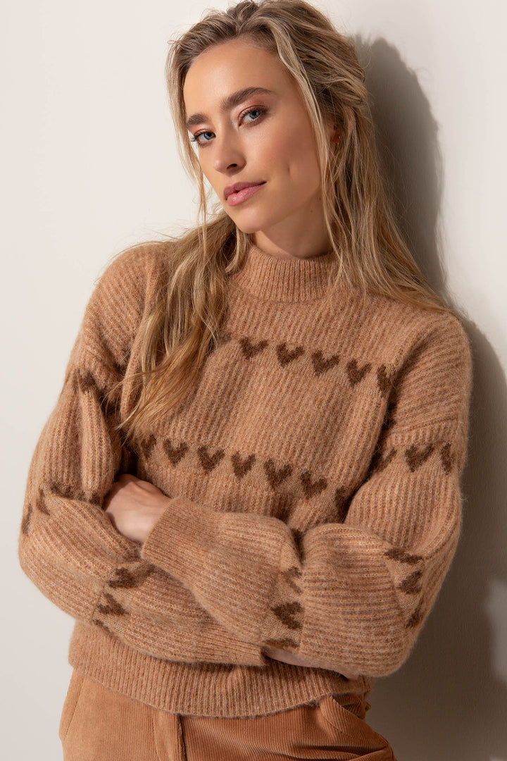 Heart Alpaca Neulepusero Camel