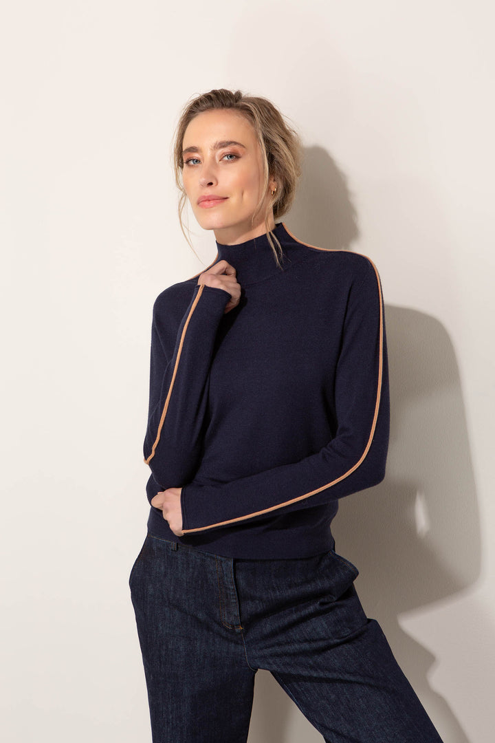 Contrast Line Neulepusero Navy