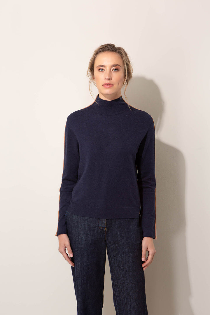 Contrast Line Neulepusero Navy