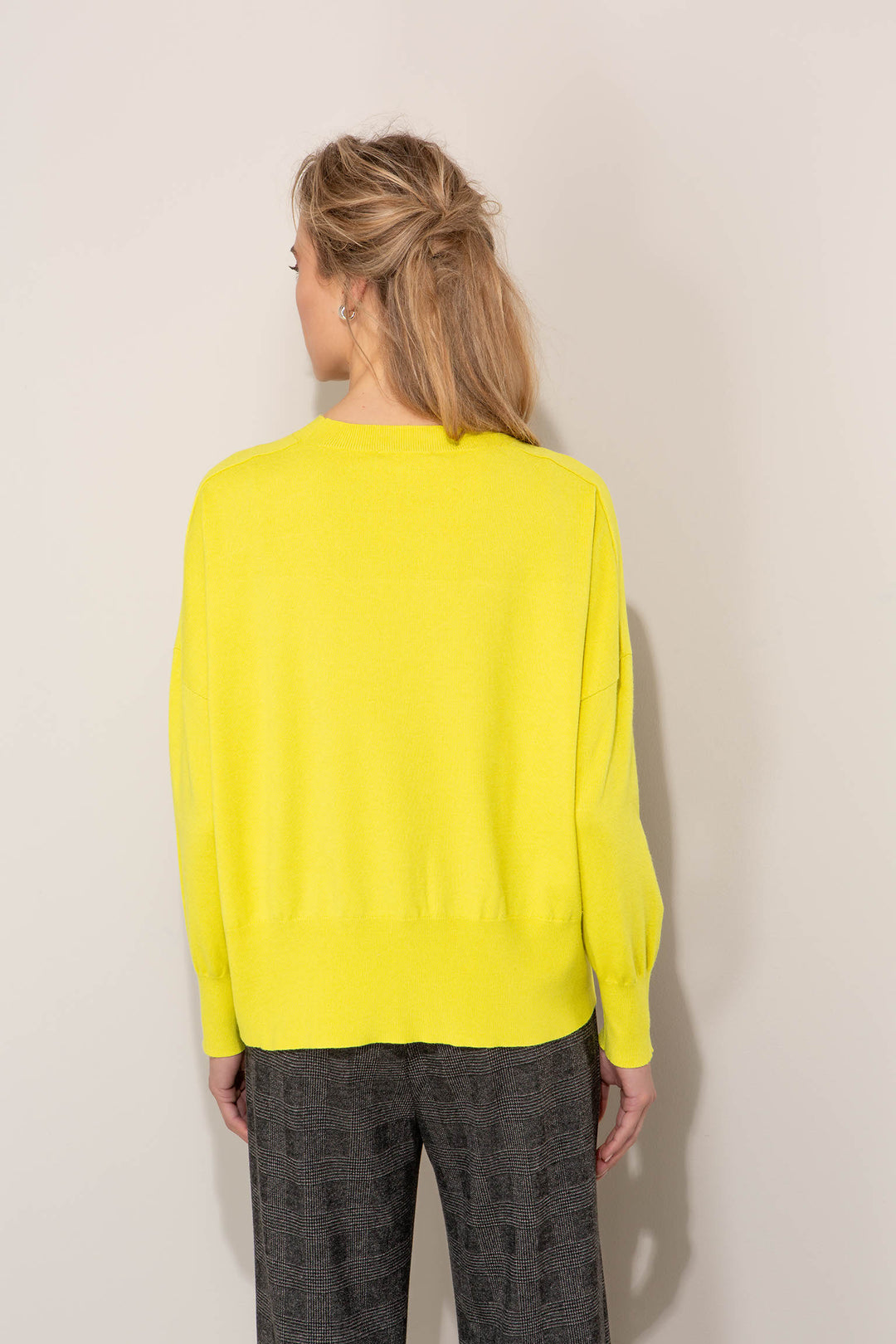 Essential Knit Neulepusero Yellow