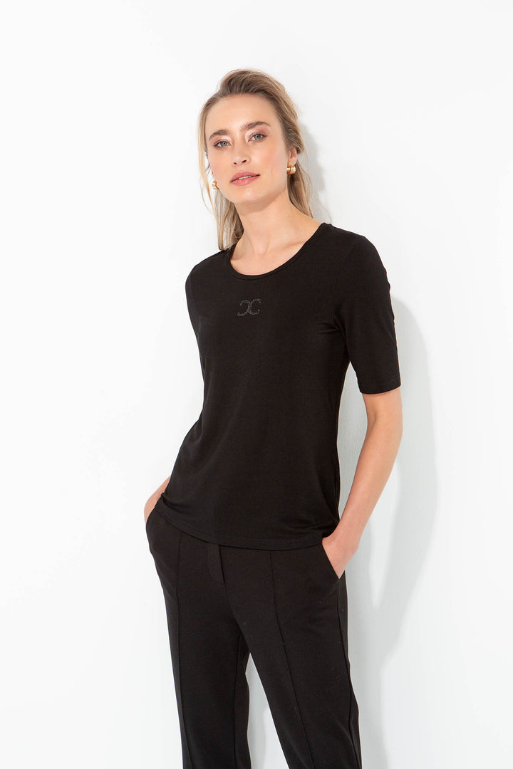 Catnoir Deluxe Jersey T-paita Black