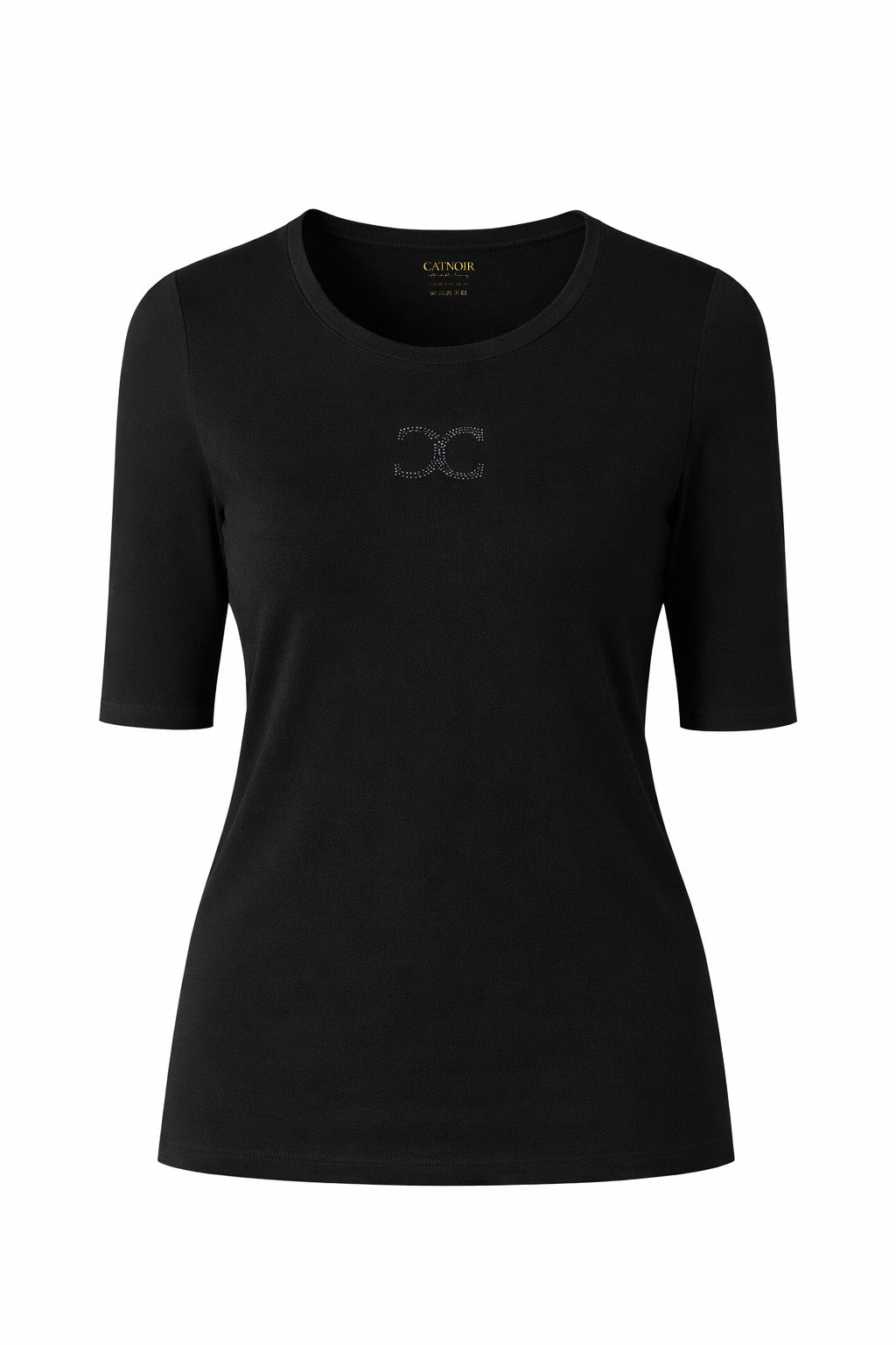 Catnoir Deluxe Jersey T-paita Black