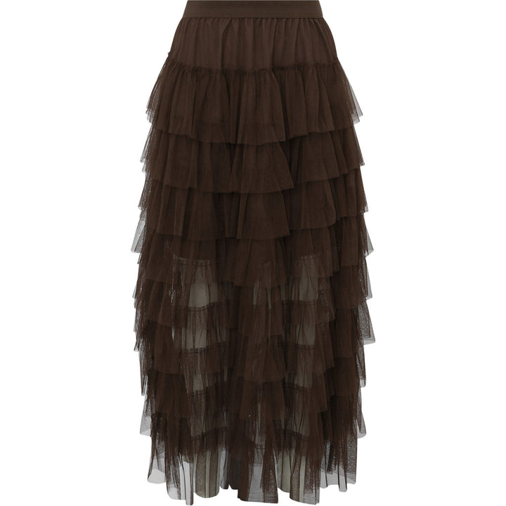 Miranda Tulle Hame Dark Brown