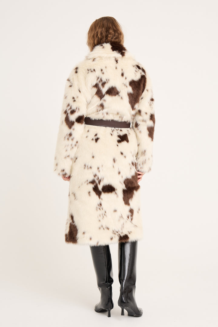 Kolvina Takki Brown/White