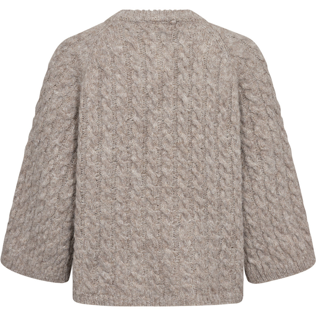 Kabba Neuletakki Light Brown