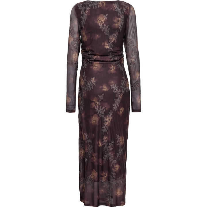 Belena L/S Mekko Brown/Sand