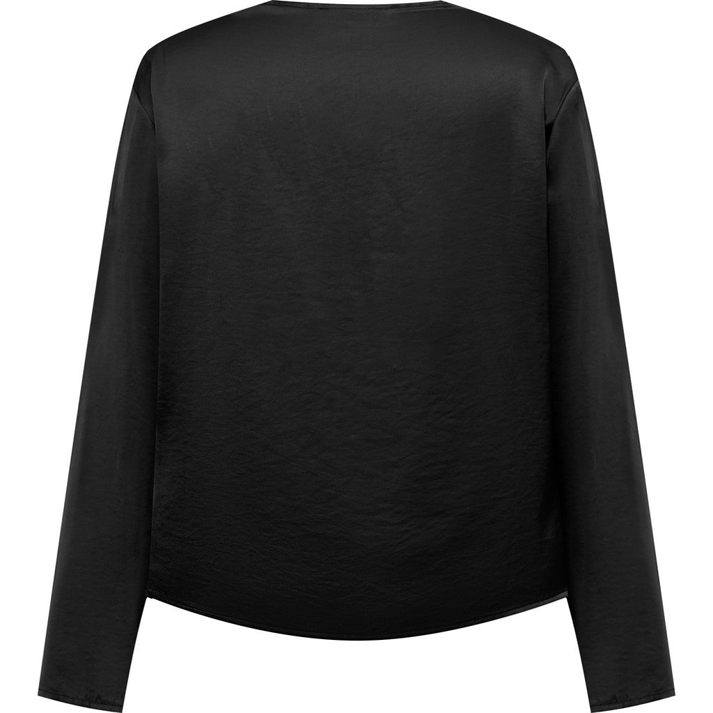 Sinda Drape Pusero Black