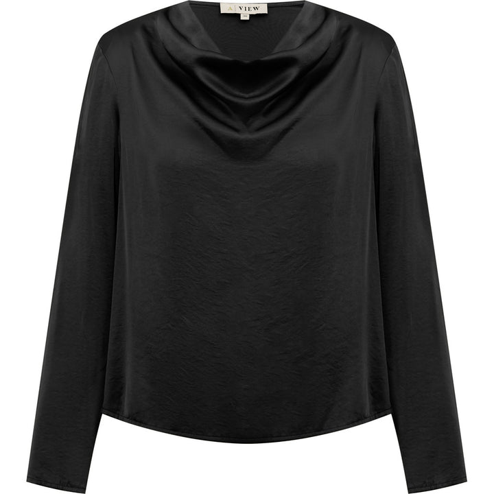 Sinda Drape Pusero Black