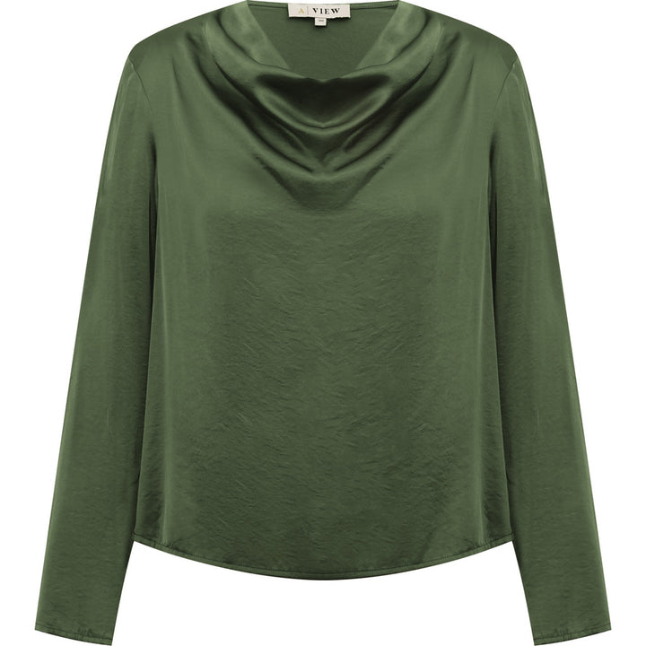 Sinda Drape Pusero Dark Green