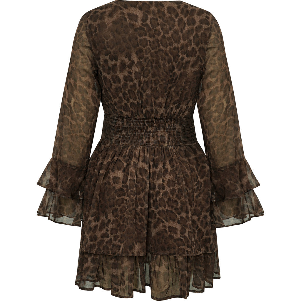 Florella Leopard Mekko Black/Brown