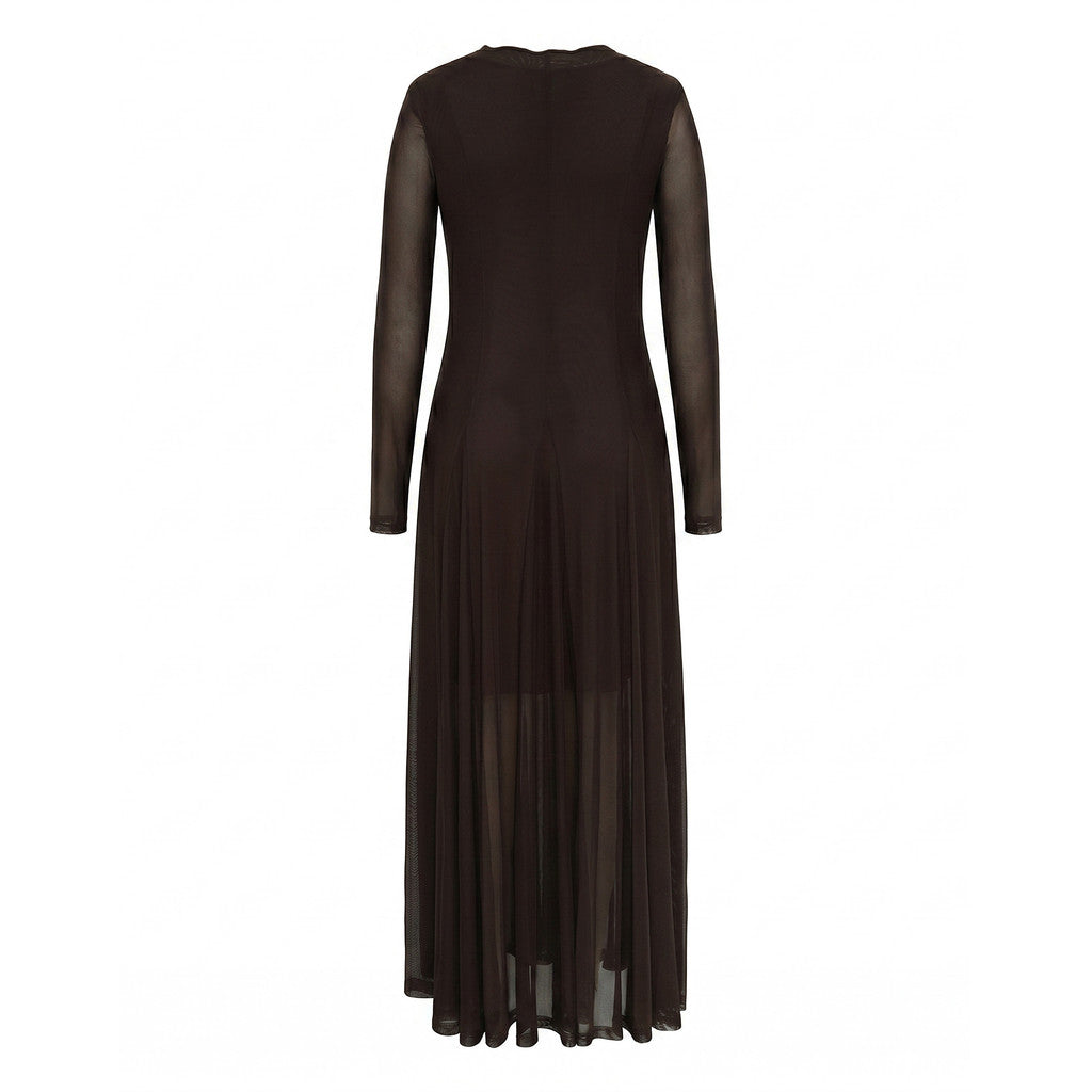 Messa Mesh Mekko Dark Brown