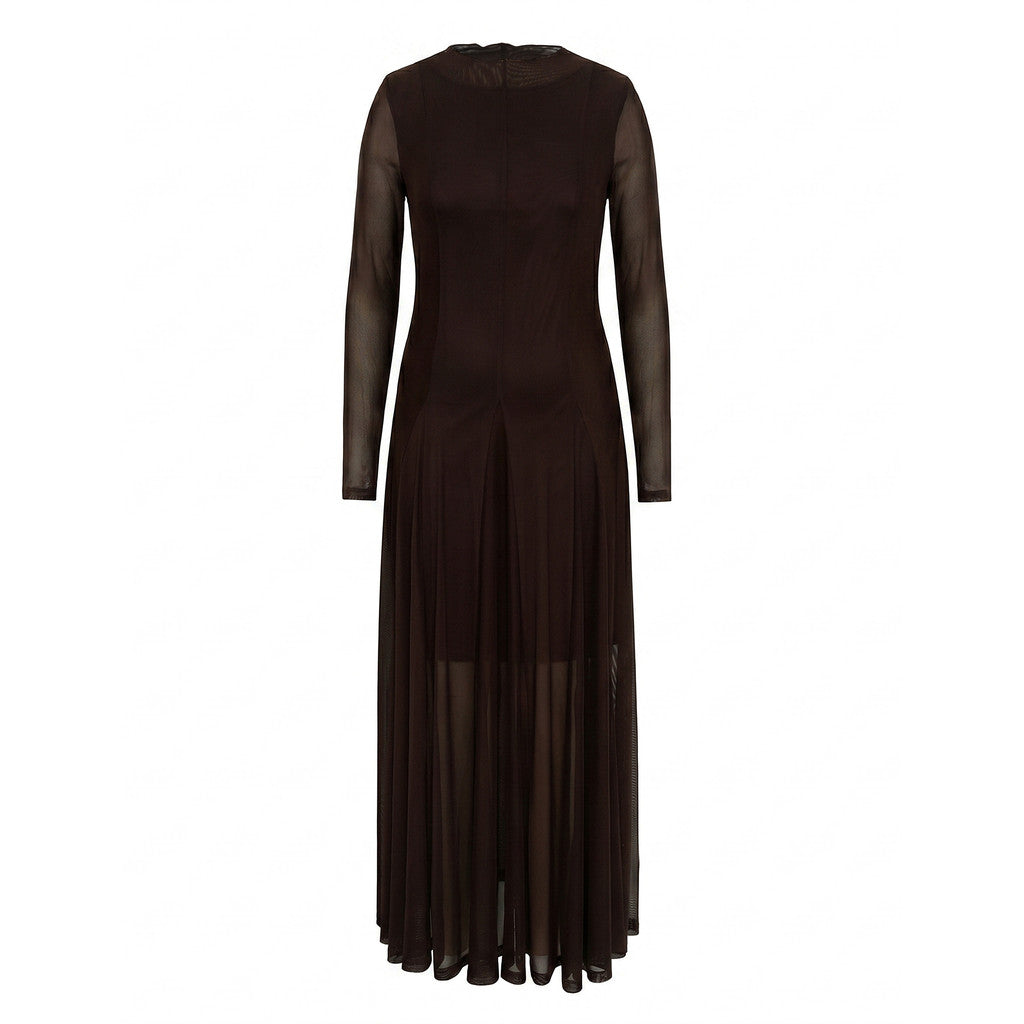 Messa Mesh Mekko Dark Brown