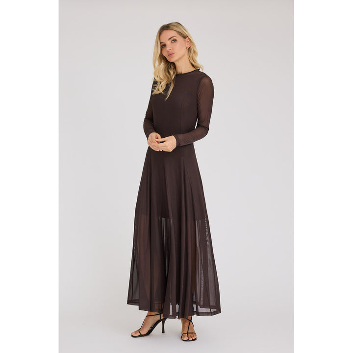 Messa Mesh Mekko Dark Brown