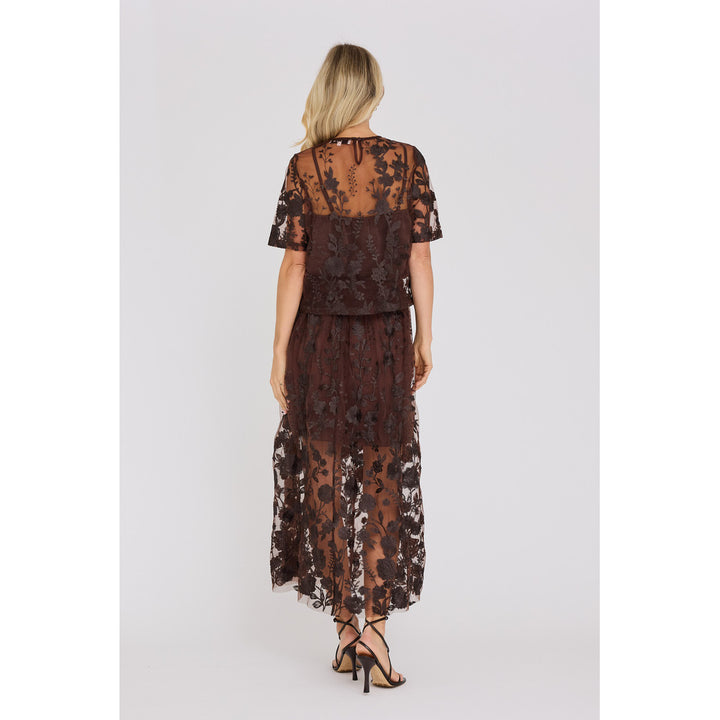 Fuschia Pusero Dark Brown