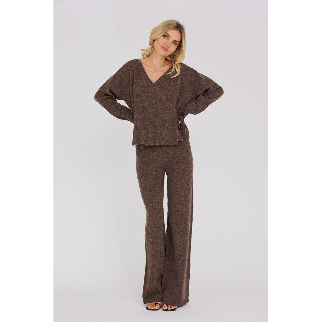 Merino Neulehousut Brown