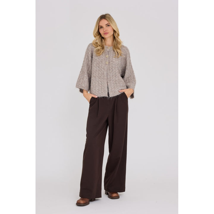 Kabba Neuletakki Light Brown