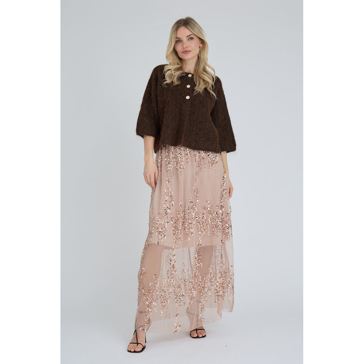 Olivia Neuletakki Dark Brown