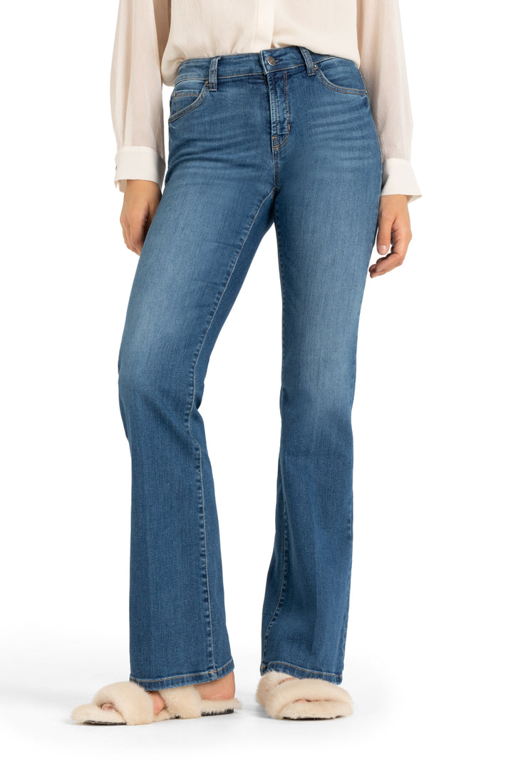 Paris Flared Farkut Medium Contrast Splinted