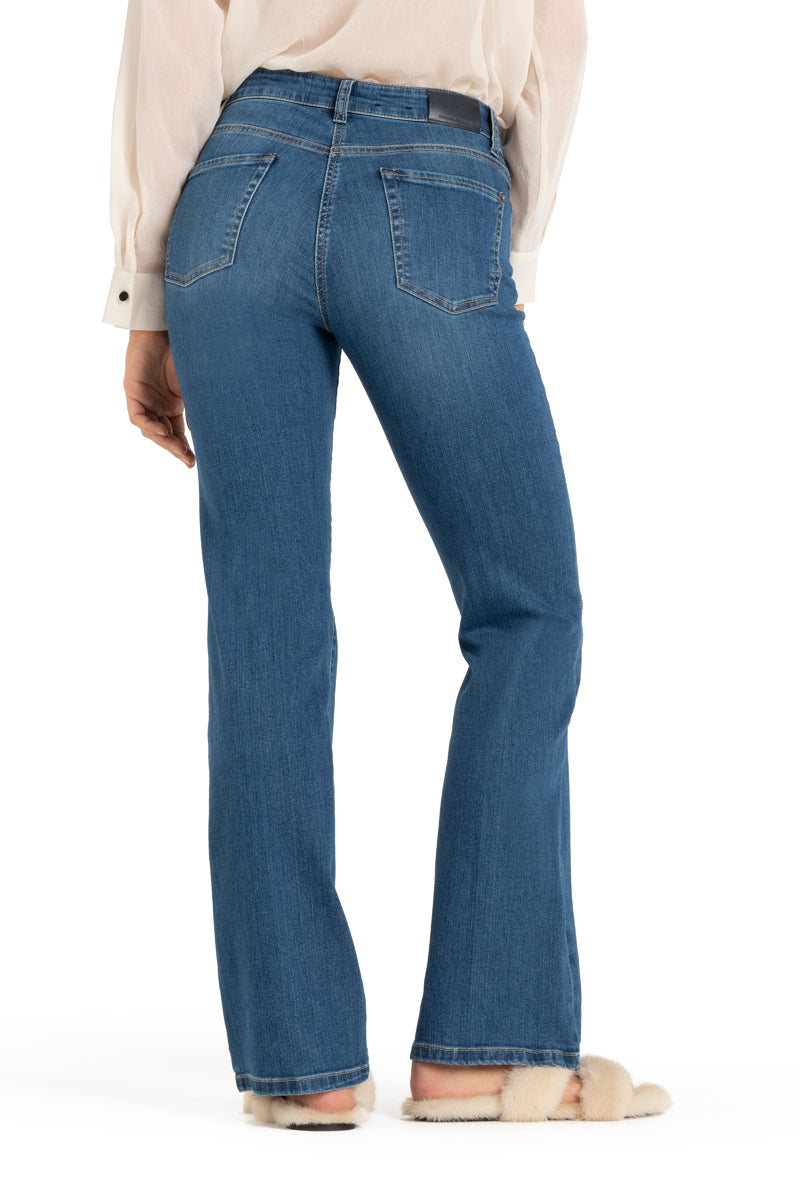 Paris Flared Farkut Medium Contrast Splinted