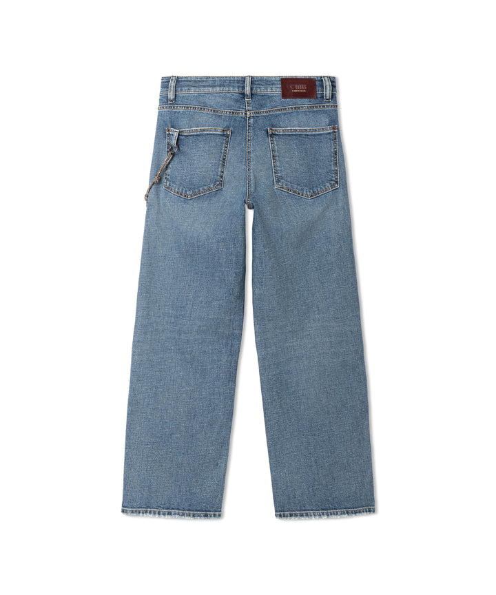 Baggy Farkut Cross American Destroy Blue
