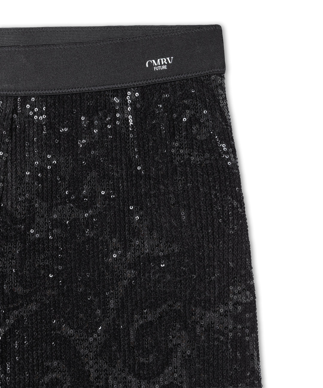 Cambio Allison Paljettihousut Black on Black