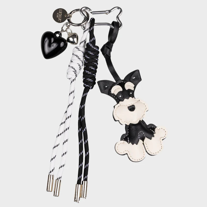Laukkukoriste Black&White Dog