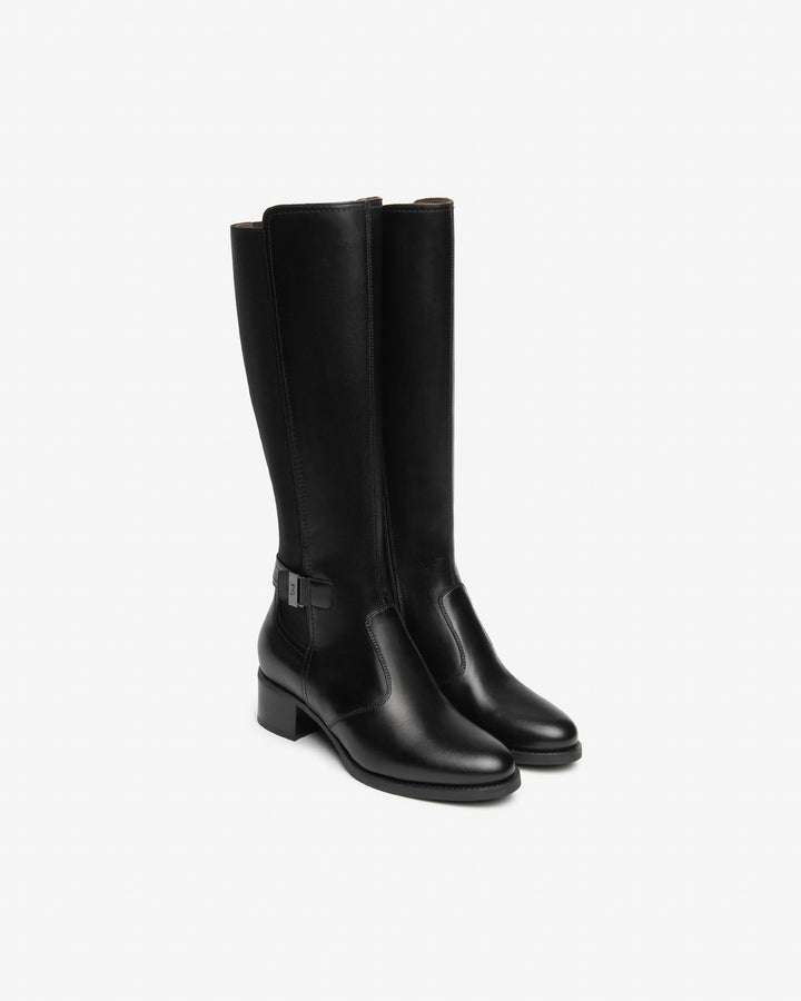 NeroGiardini Nahkasaappaat Black