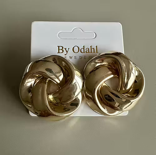 Knot Statement Korvakorut Gold