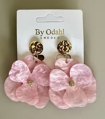 Flower Acetate Korvakorut Light Pink