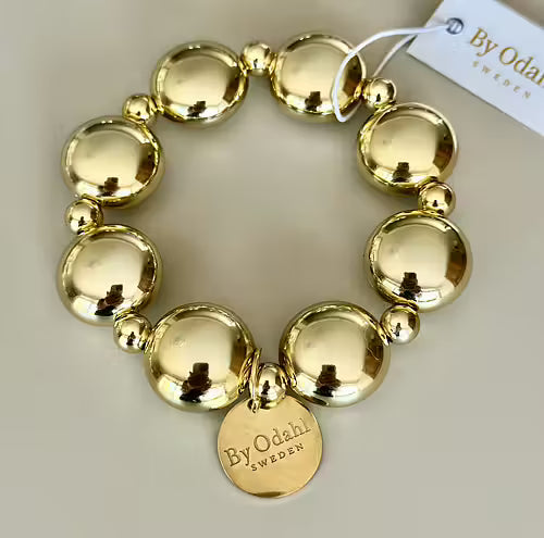 By Odahl Bead Bracelet Gold