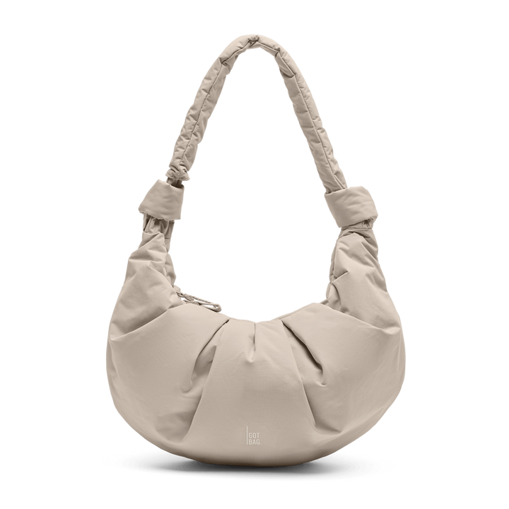 Pleat Moon Bag Large Scallop