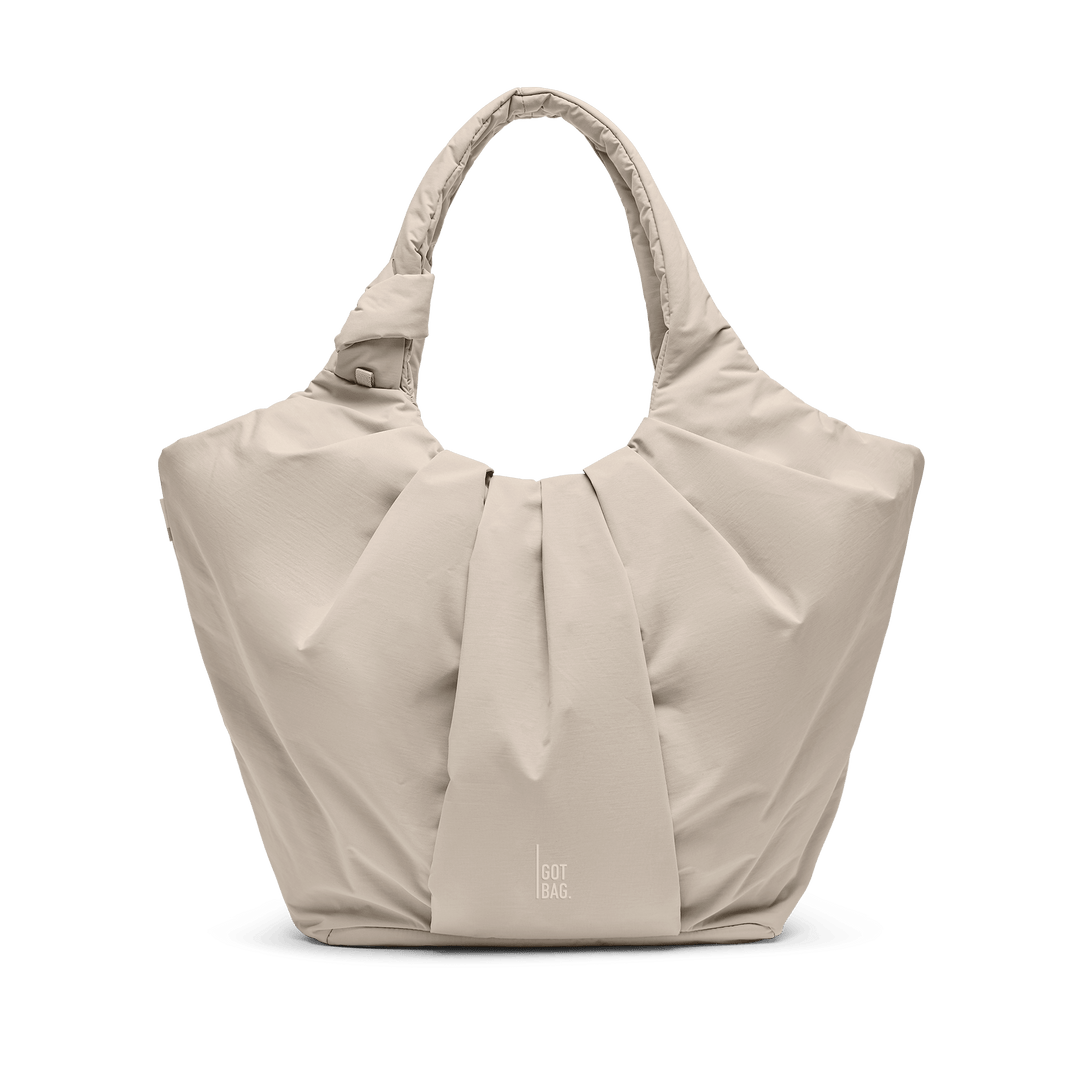 Pleat Tote Bag Scallop