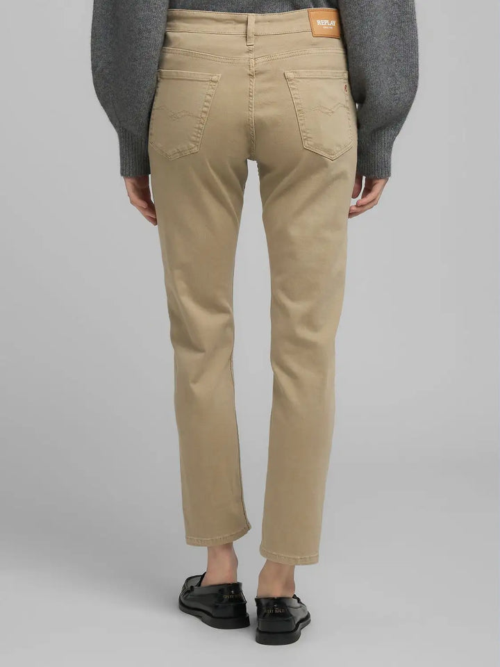 Marty Boy-fit Farkut Stone Ivory