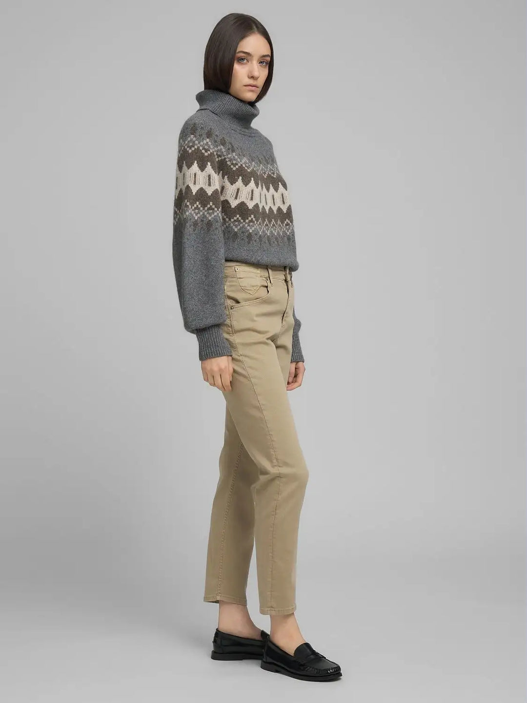 Marty Boy-fit Farkut Stone Ivory